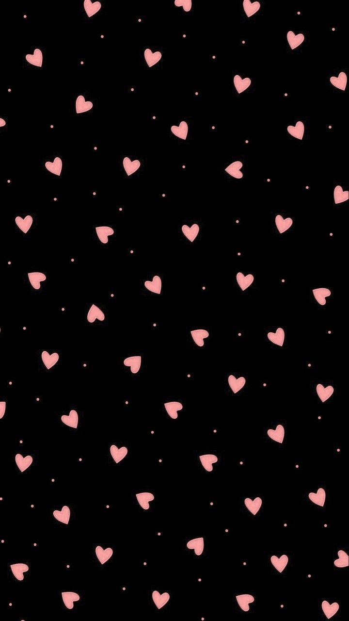 Black And Pink Heart Wallpapers