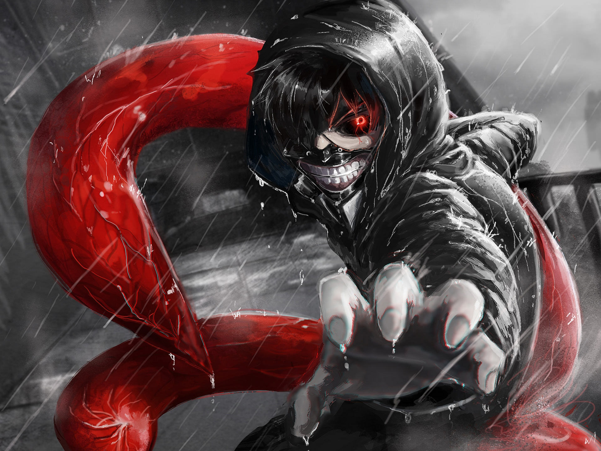 Black And Red Anime Wallpapers