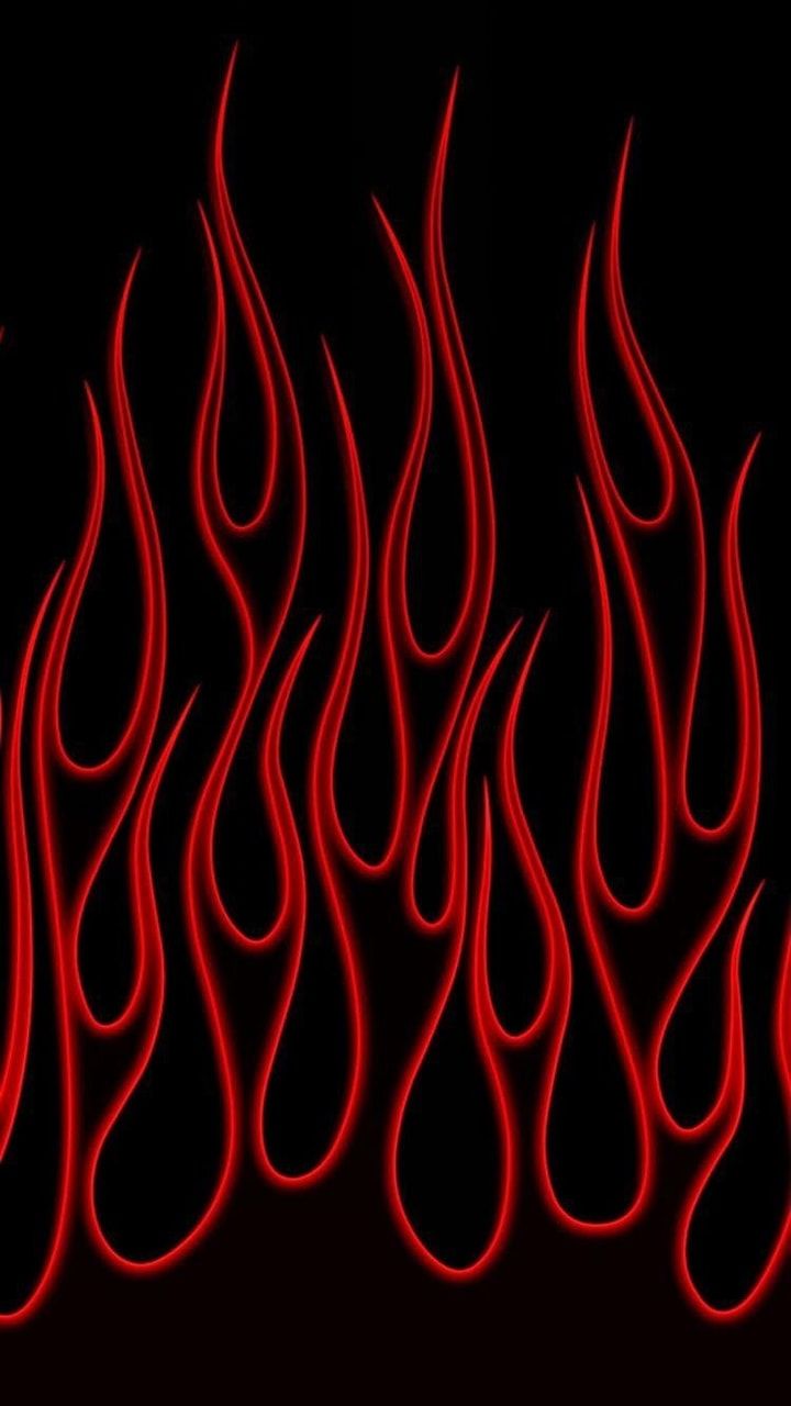 Black And Red Fire Wallpapers