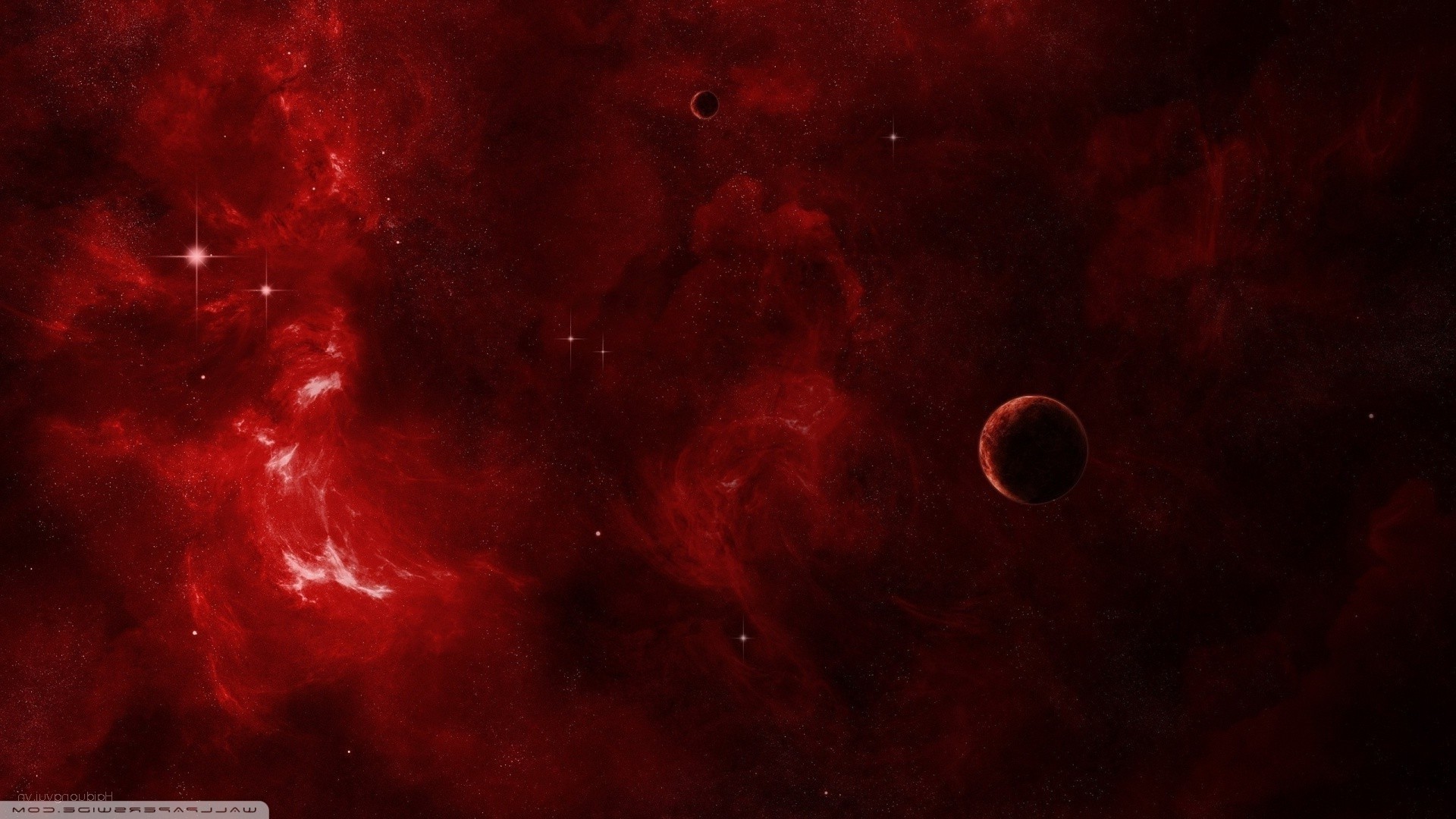 Black And Red Space Wallpapers