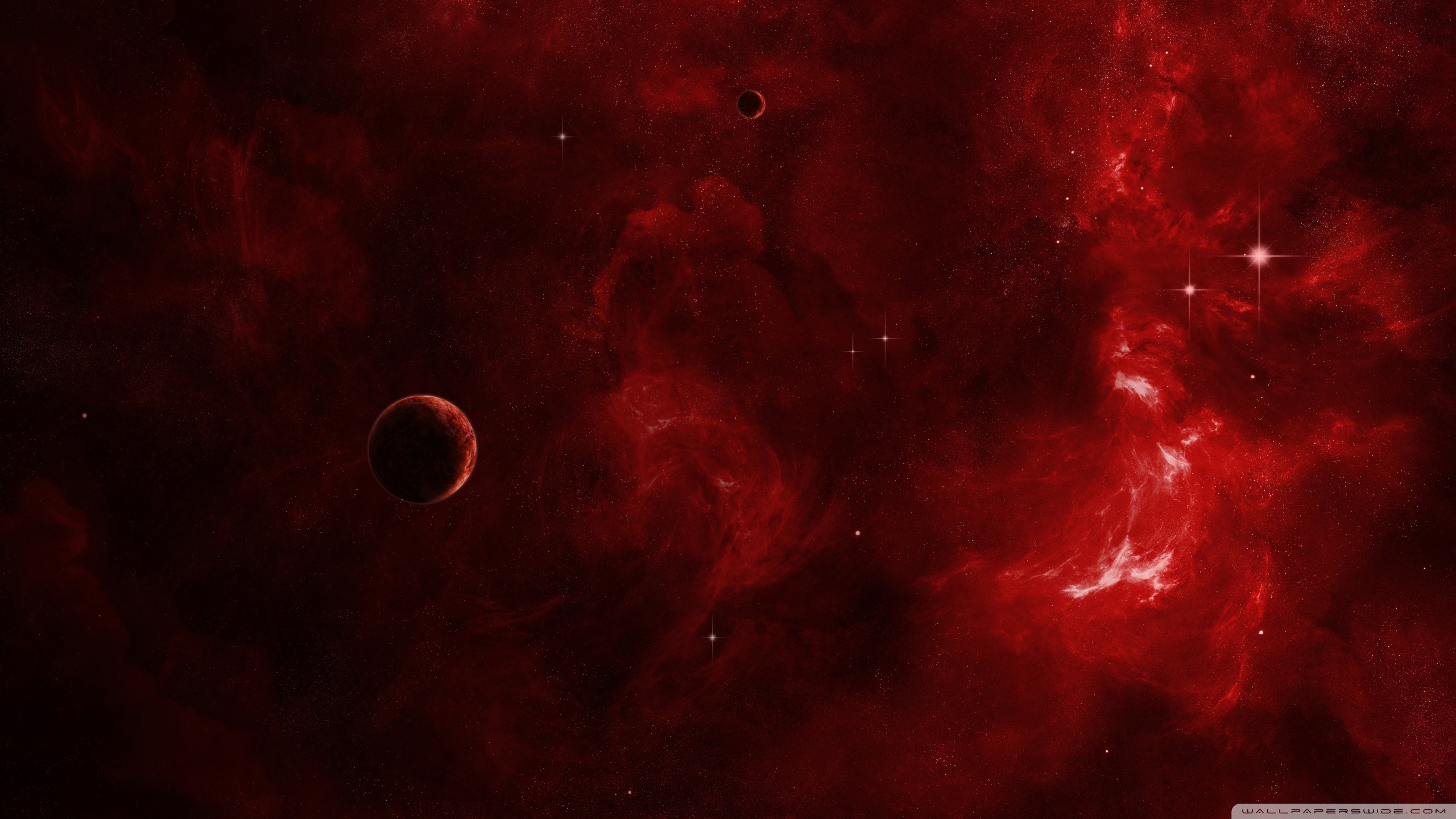 Black And Red Space Wallpapers