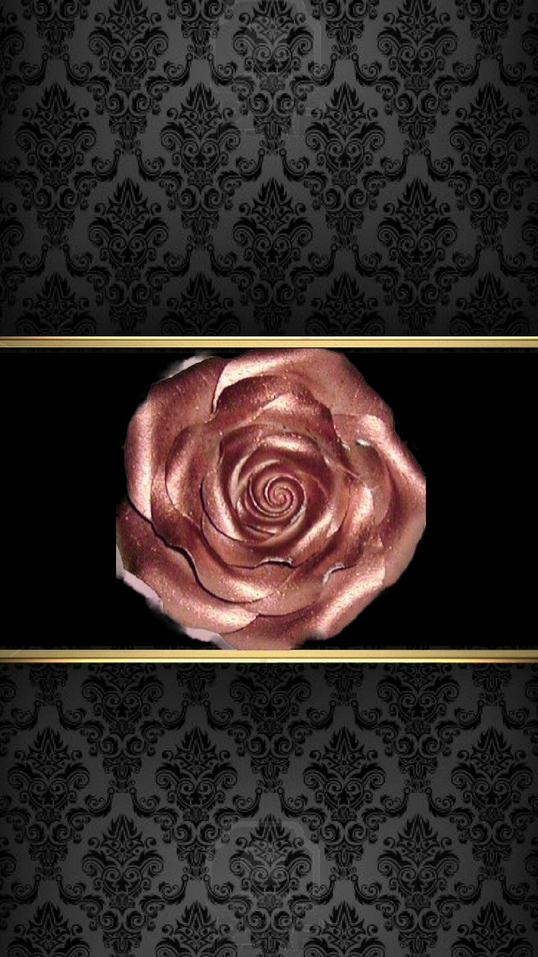 Black And Rose Gold Iphone Wallpapers