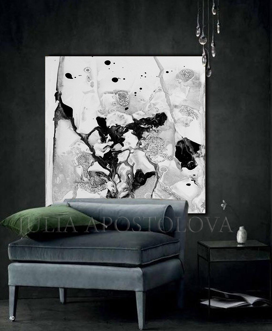 Black And White Abstract Art Wallpapers