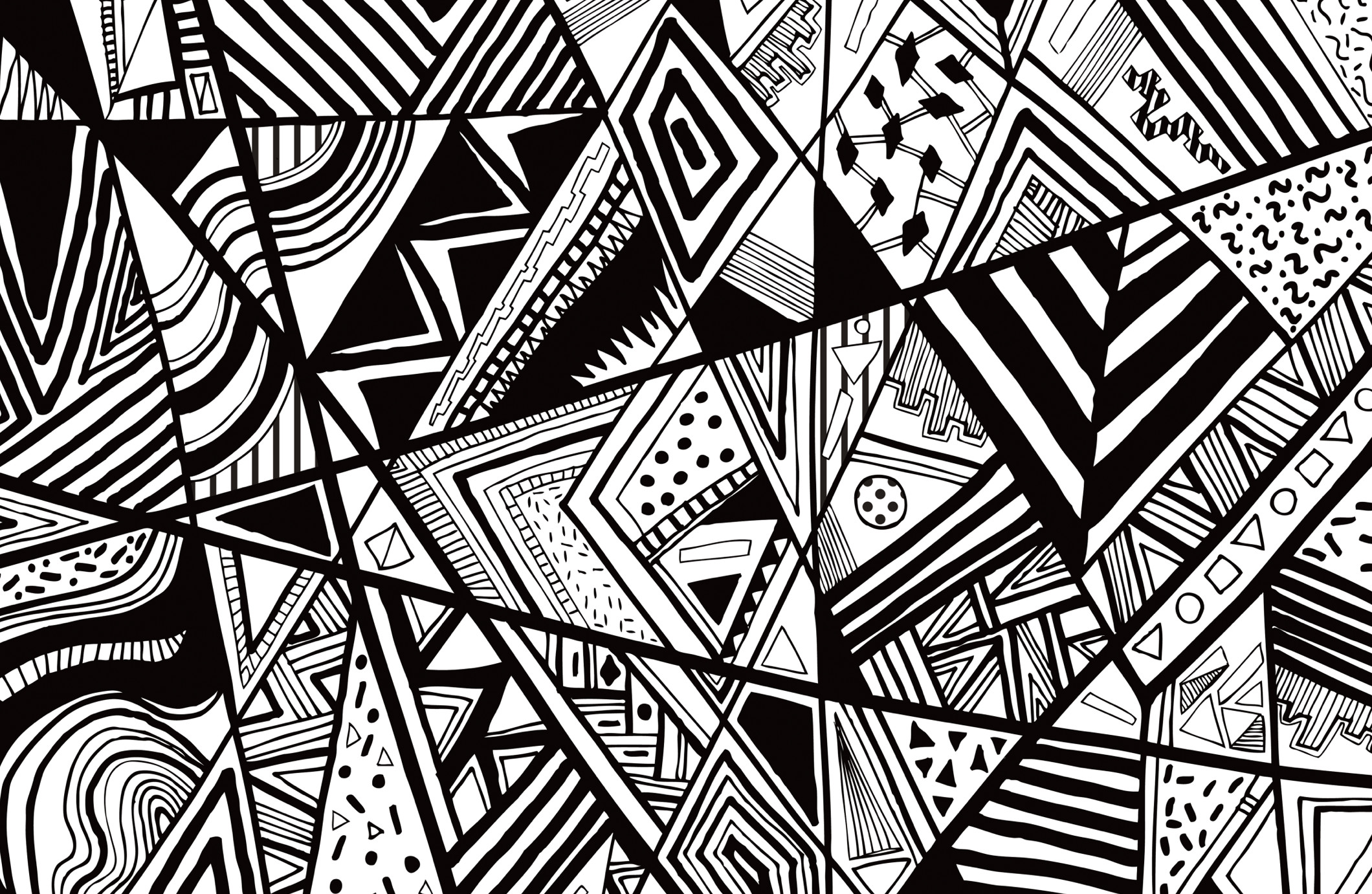 Black And White Abstract Desktop Wallpapers