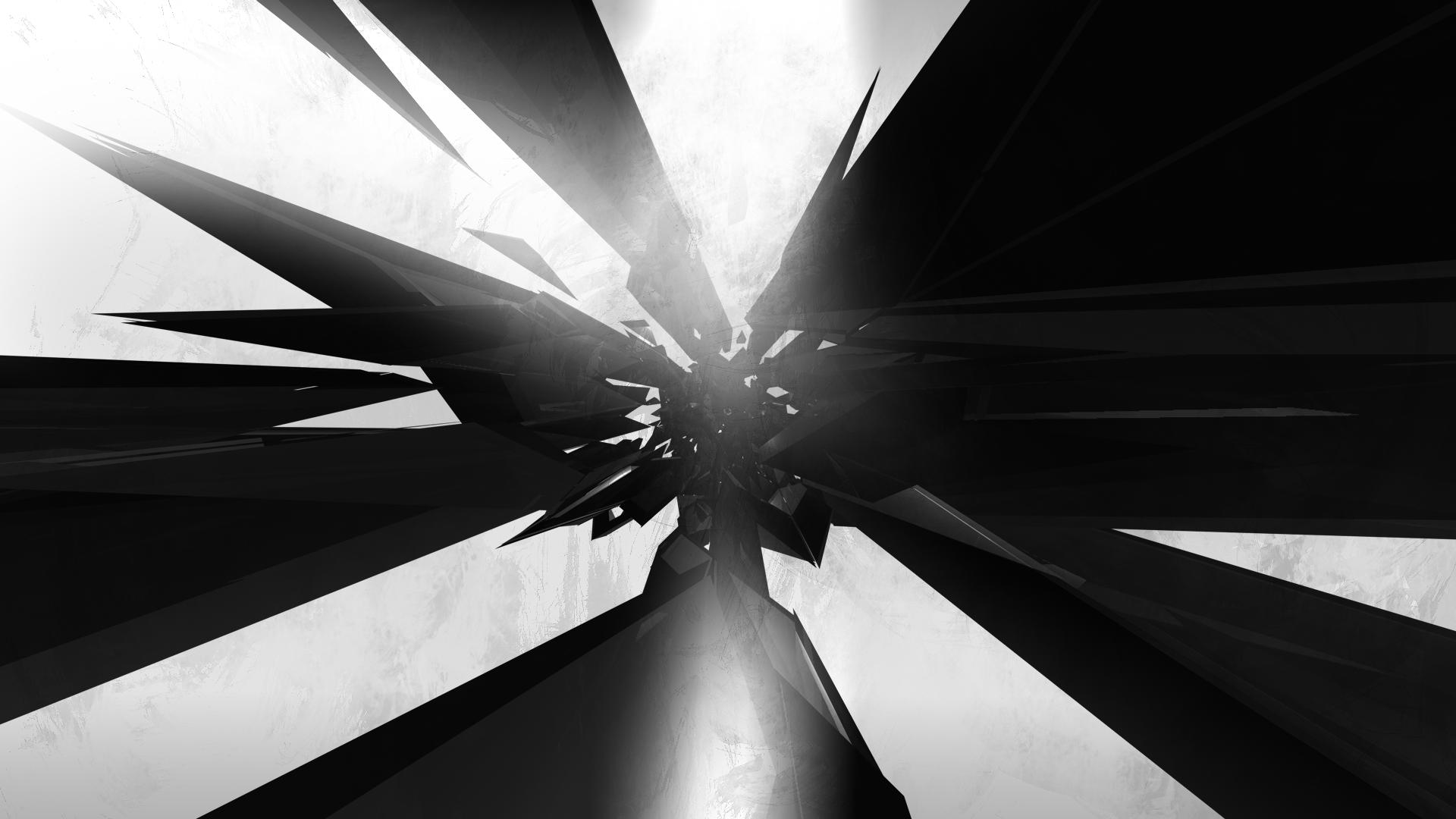 Black And White Abstract Desktop Wallpapers