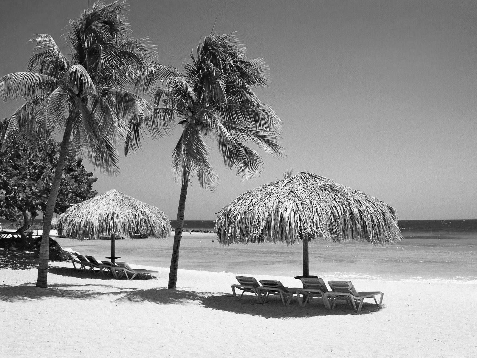 Black And White Beach Wallpapers