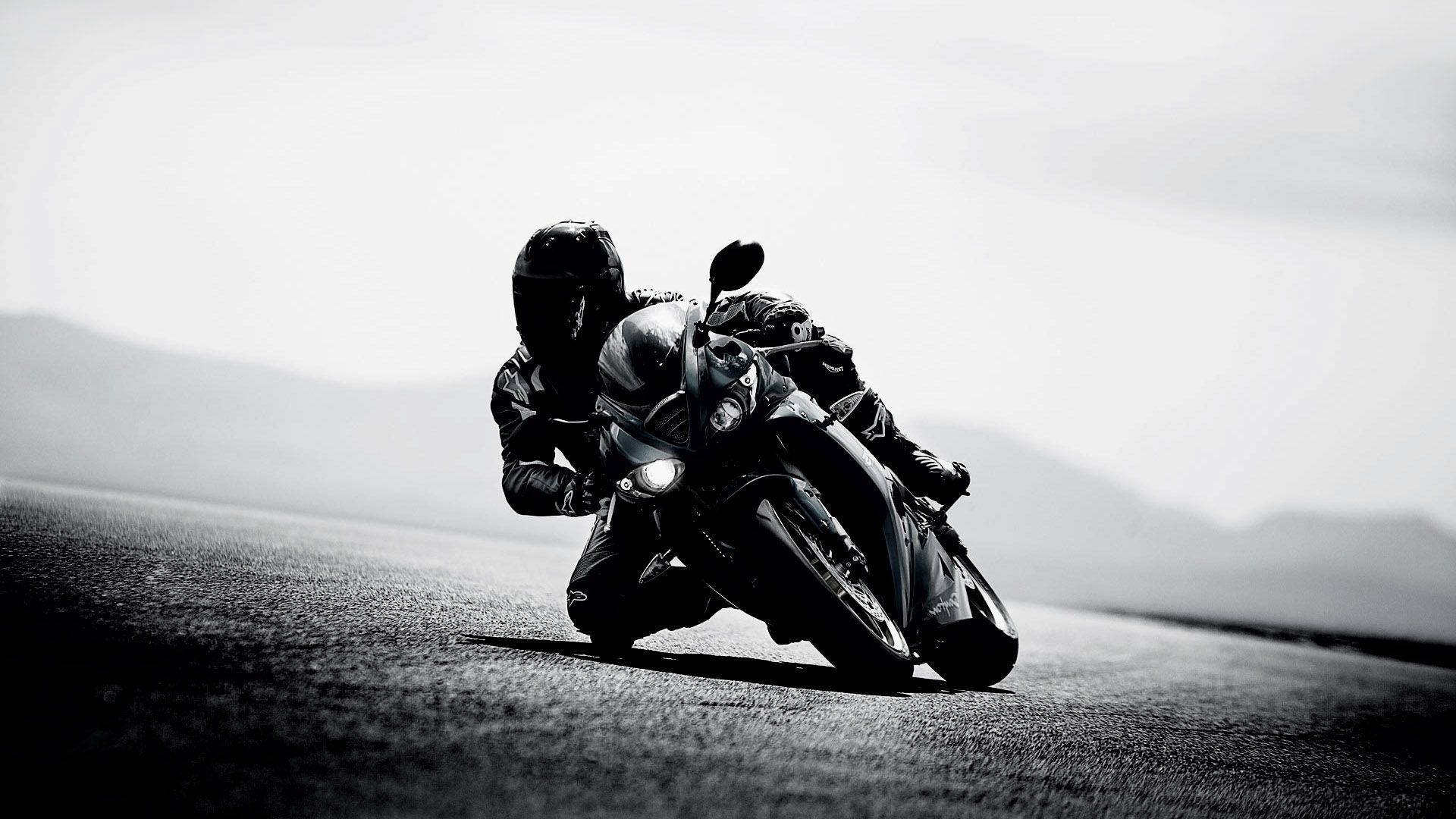 Black And White Bike Photos Wallpapers