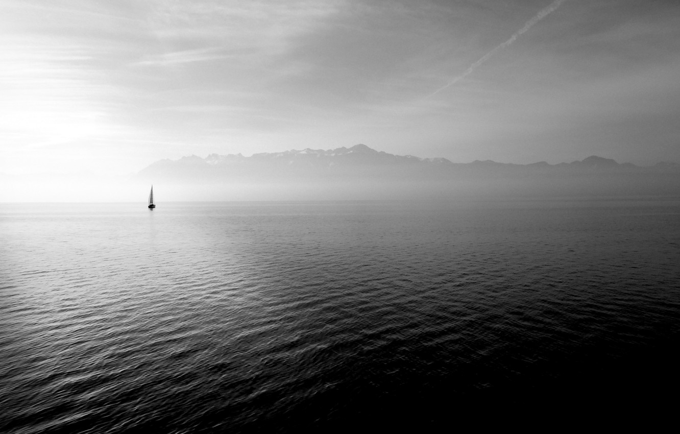 Black And White Boat Photography Wallpapers