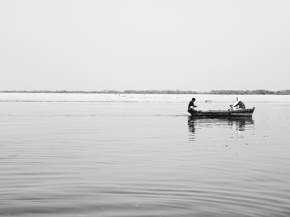 Black And White Boat Photography Wallpapers