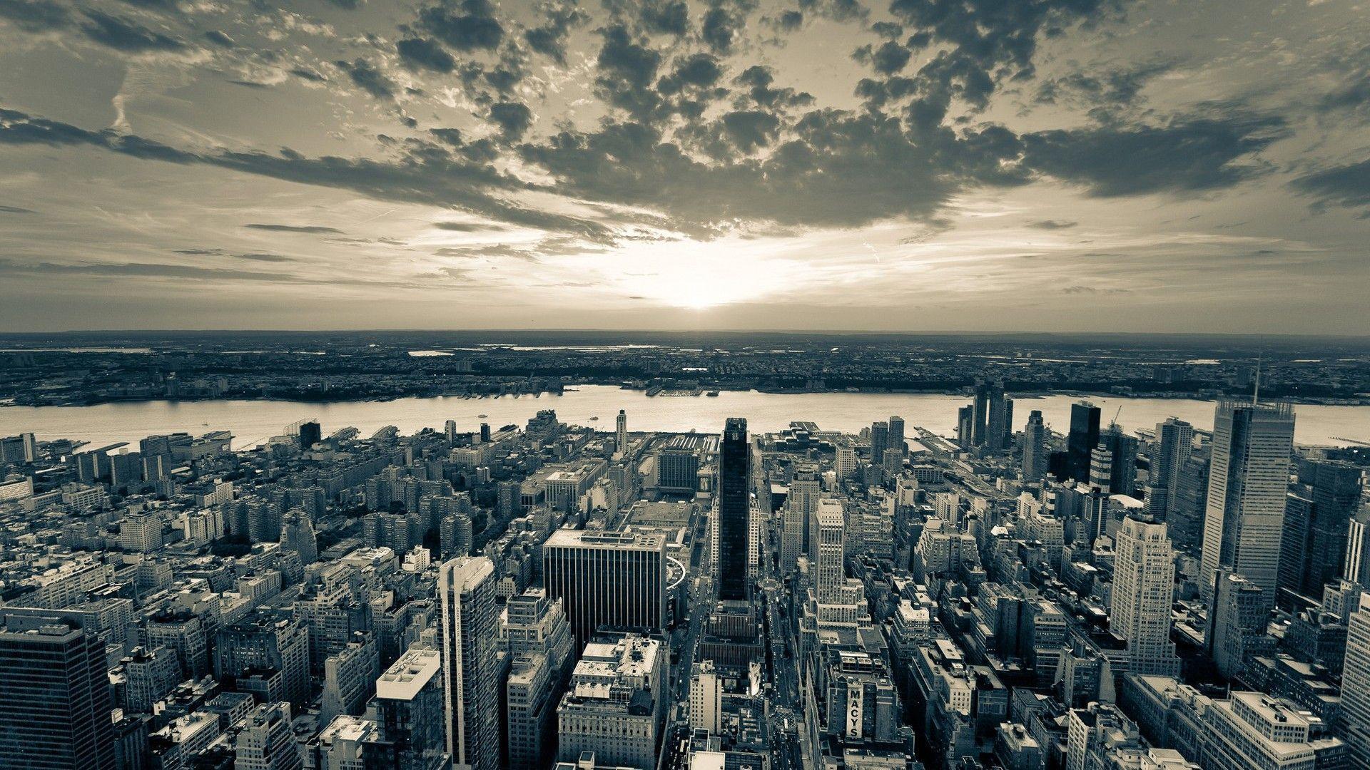 Black And White City Wallpapers