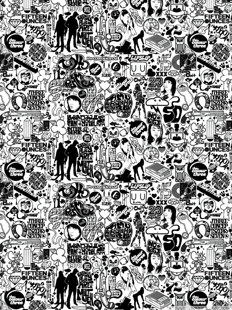 Black And White Comic Wallpapers