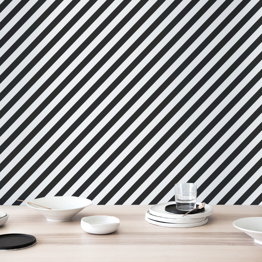 Black And White Diagonal Lines Wallpapers