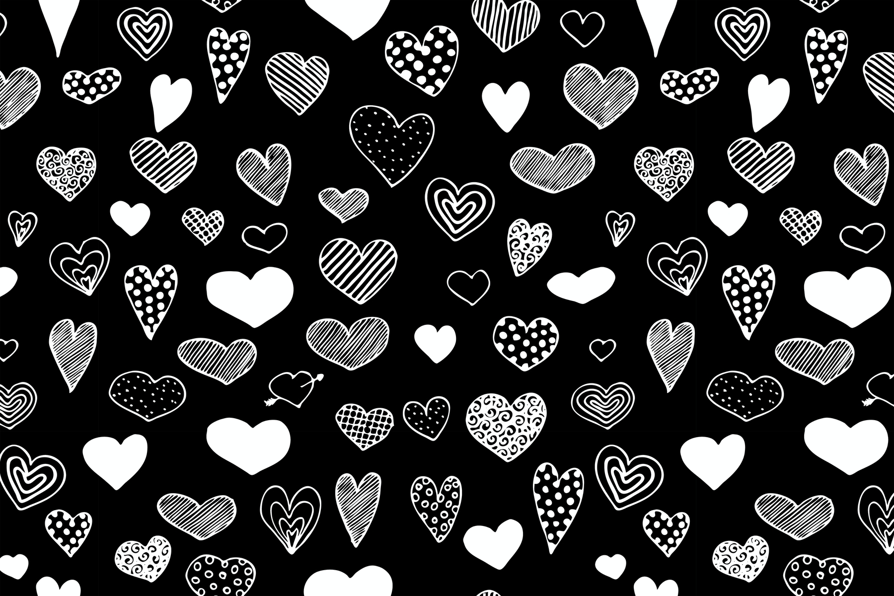 Black And White Doodle Wallpapers