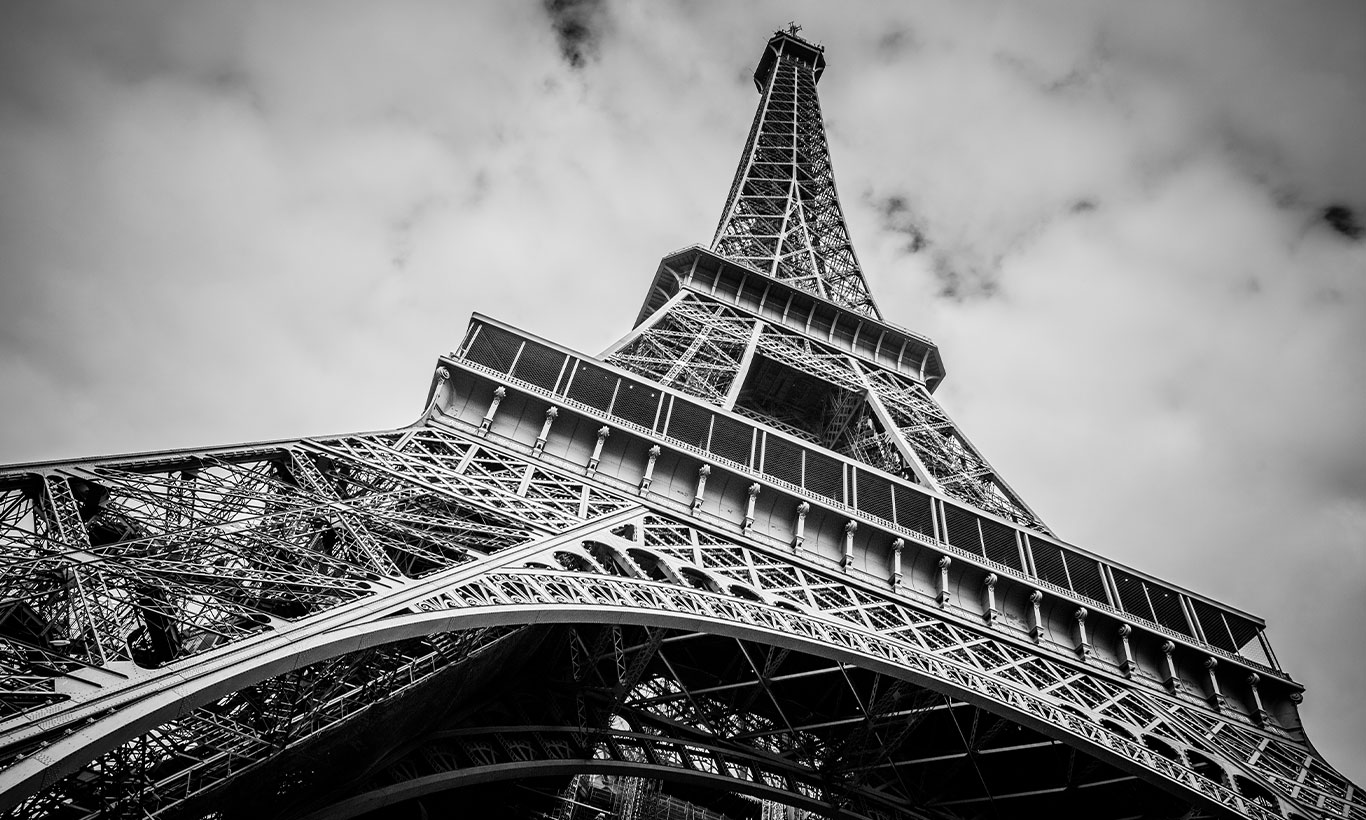 Black And White Eiffel Tower Wallpapers