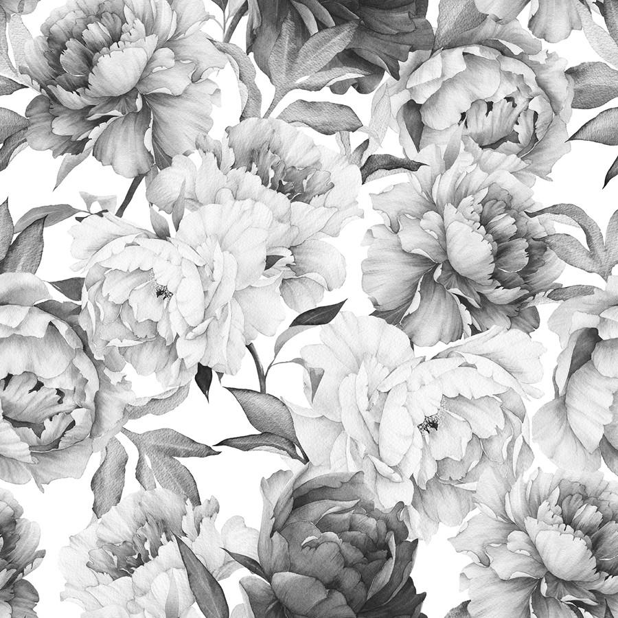 Black And White Floral Wallpapers