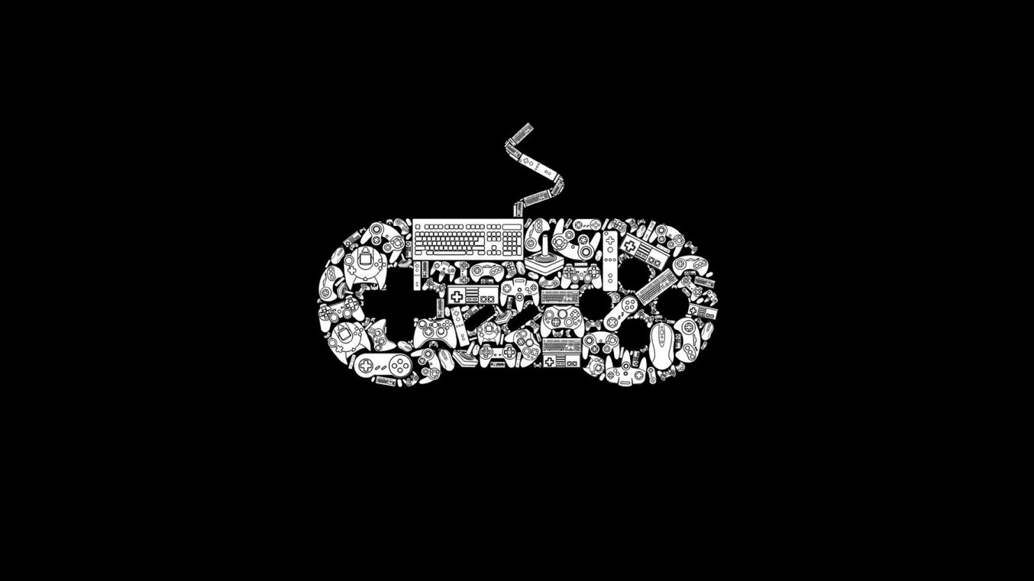 Black And White Gaming Wallpapers