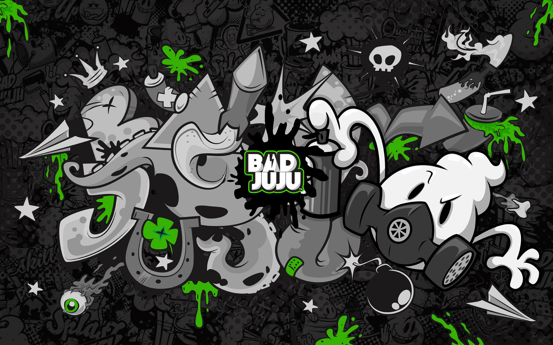 Black And White Graffiti Wallpapers