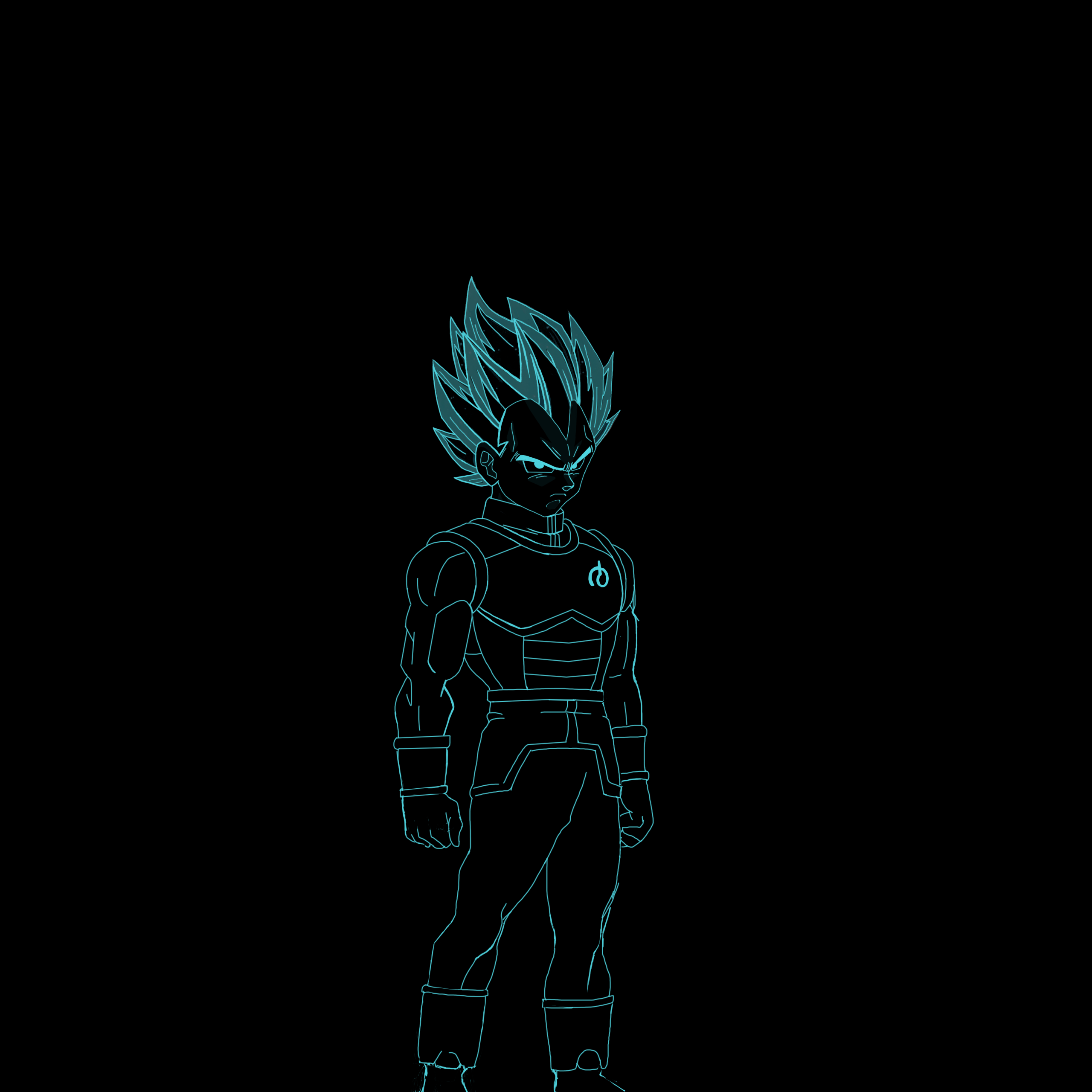 Black And White Inspirational Vegeta Wallpapers