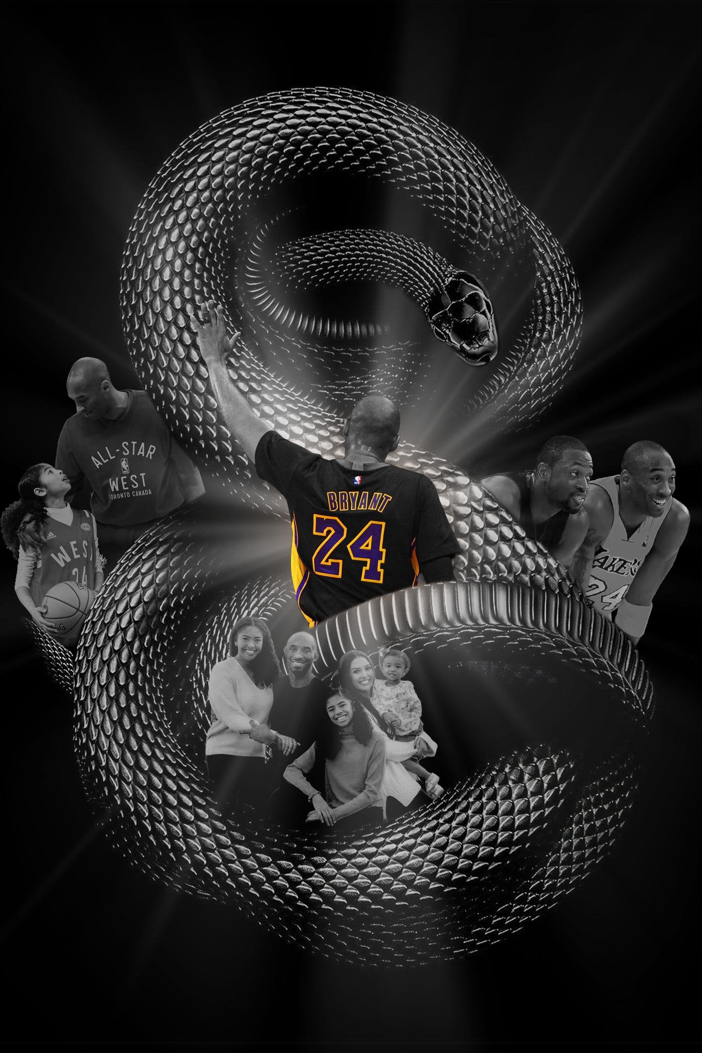 Black And White Kobe Wallpapers