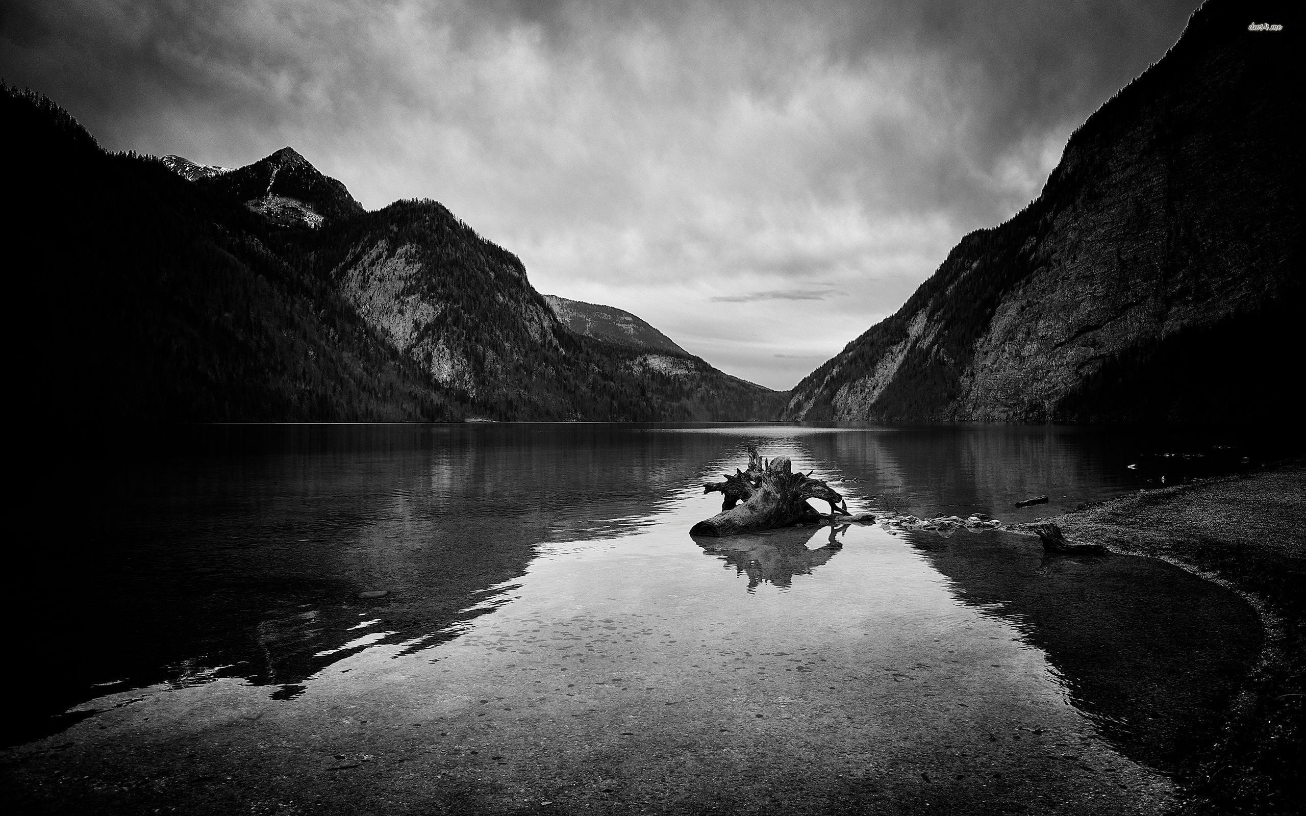 Black And White Landscape Wallpapers