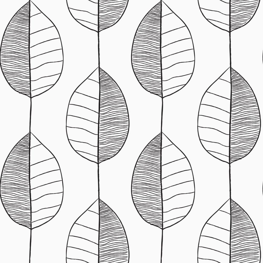 Black And White Leaf Wallpapers