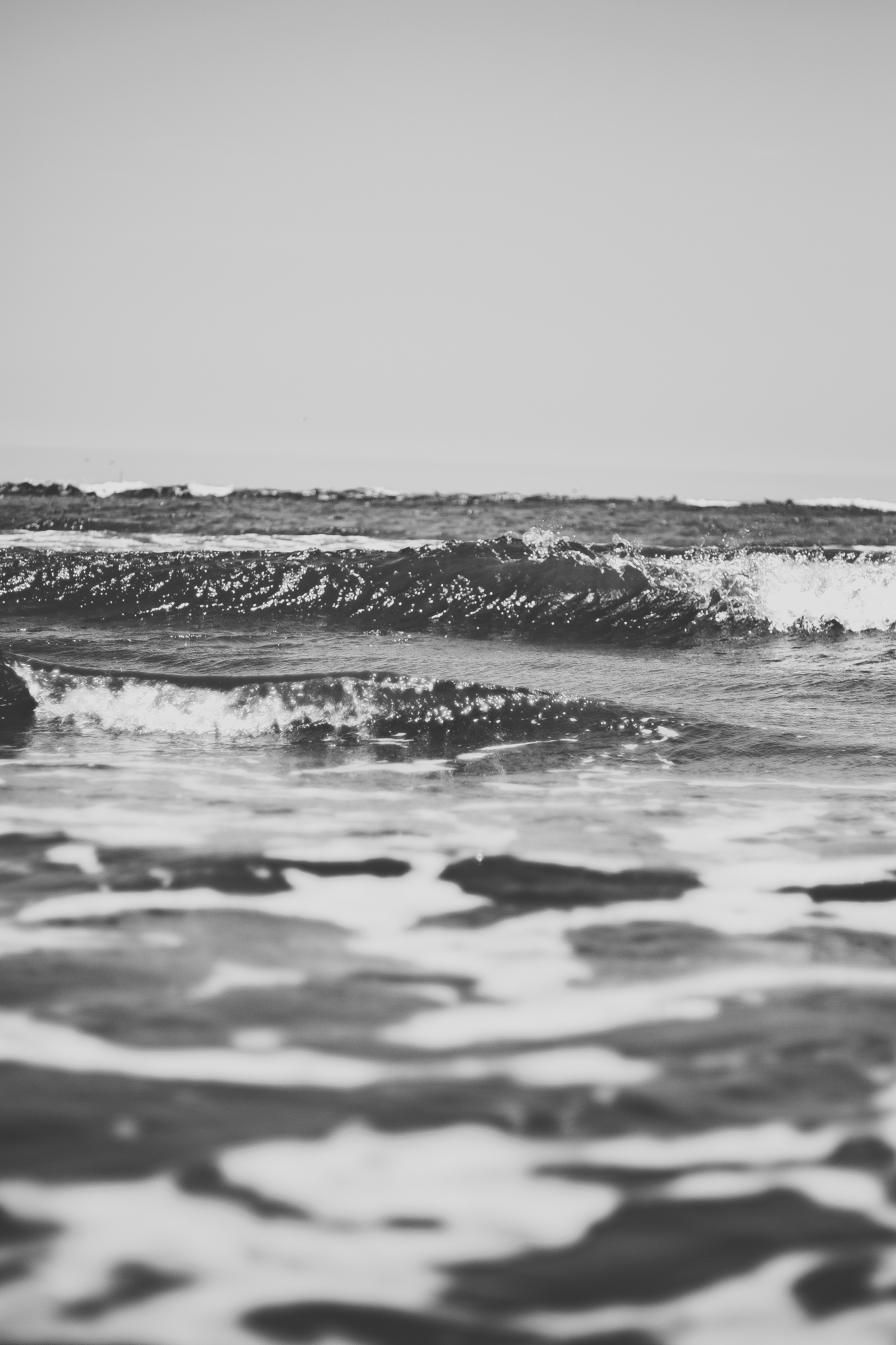 Black And White Ocean Wallpapers