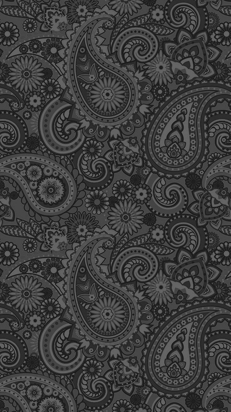 Black And White Paisley Wallpapers