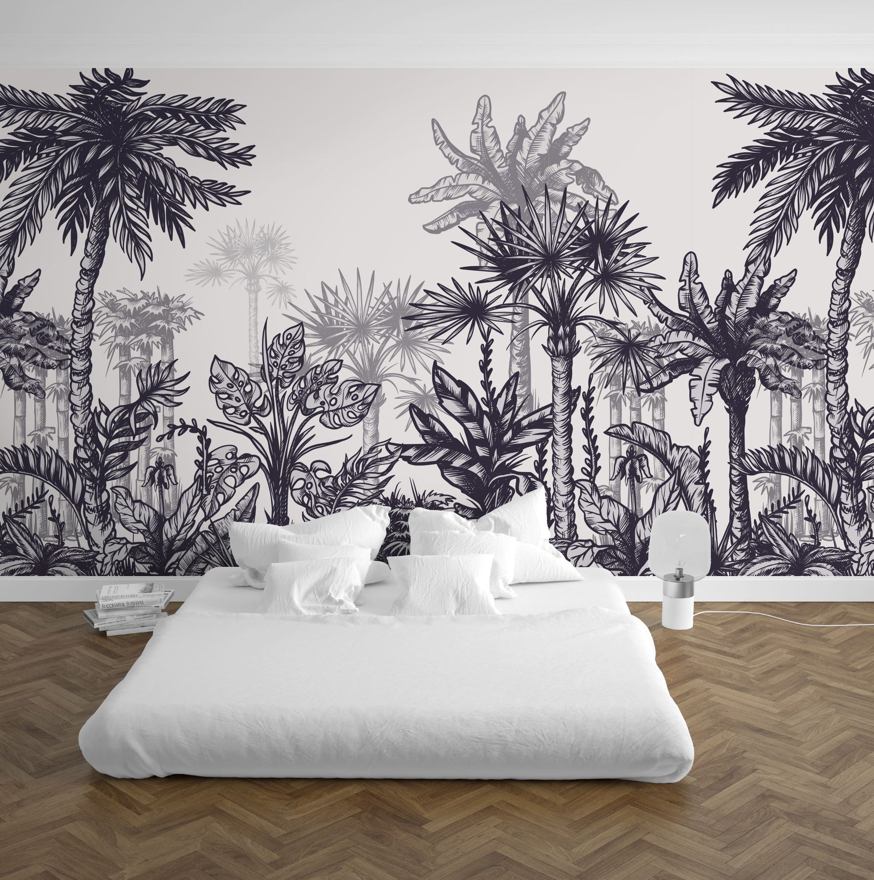 Black And White Palm Trees Wallpapers