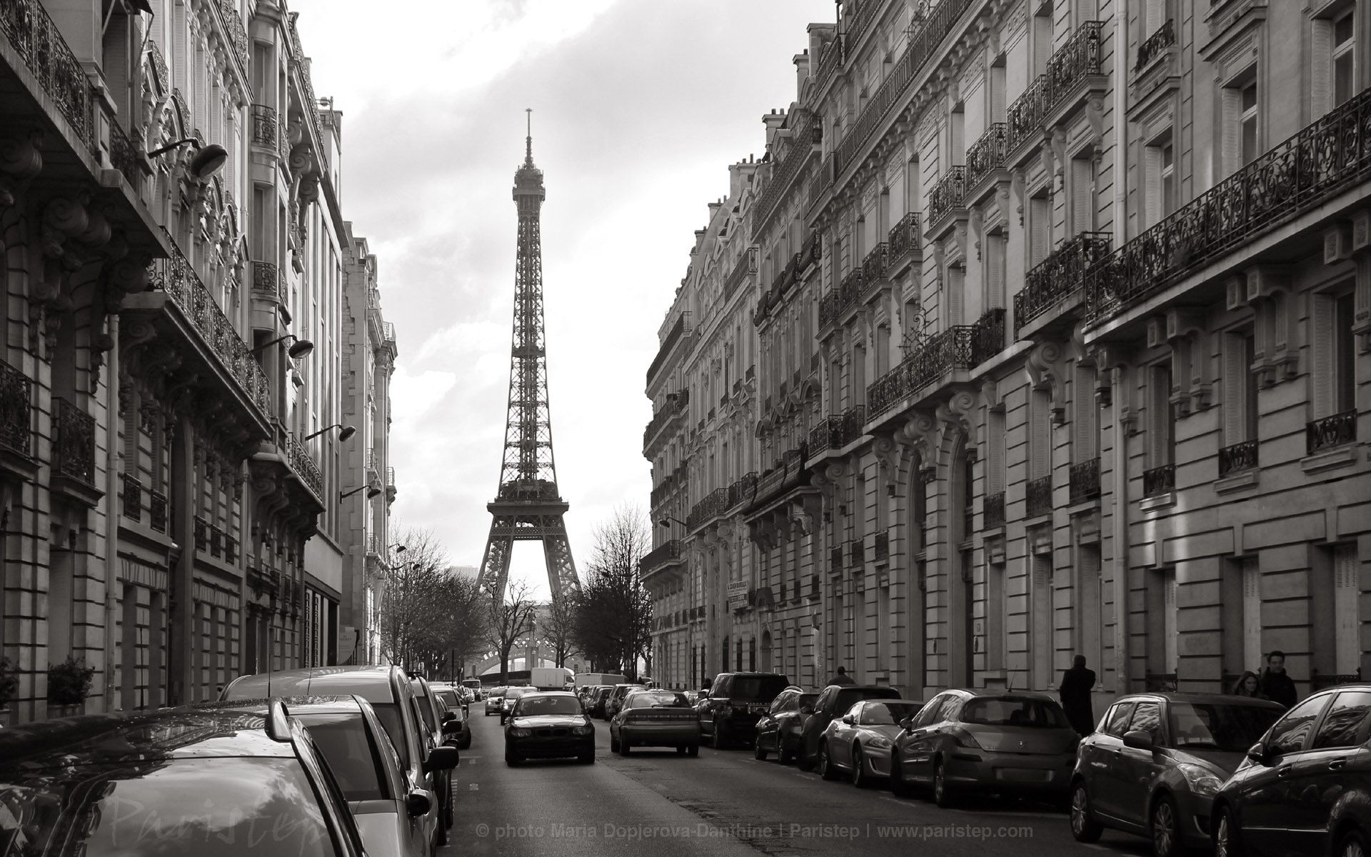 Black And White Paris Wallpapers