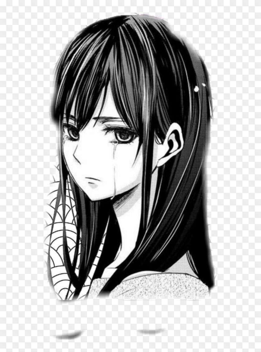 Black And White Sad Anime Girl Wallpapers