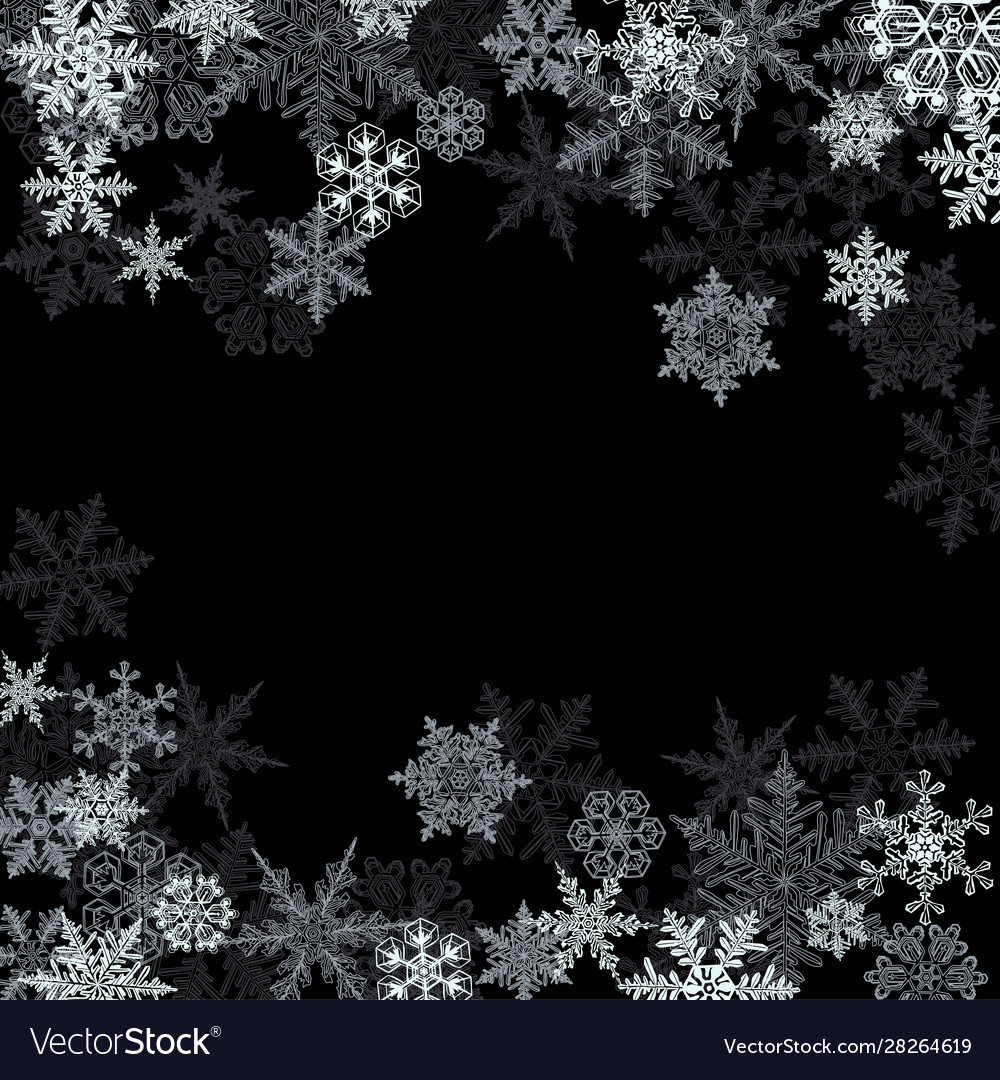 Black And White Snowflake Wallpapers