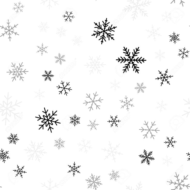 Black And White Snowflake Wallpapers