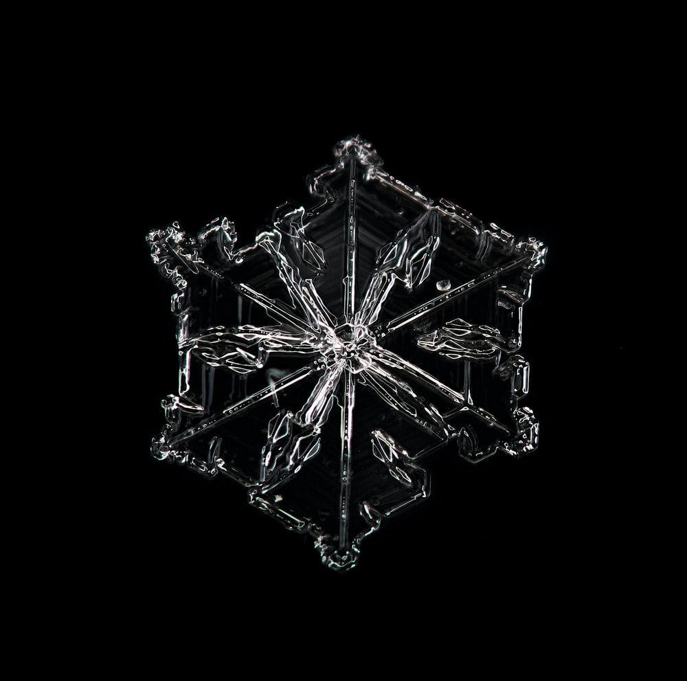 Black And White Snowflake Wallpapers