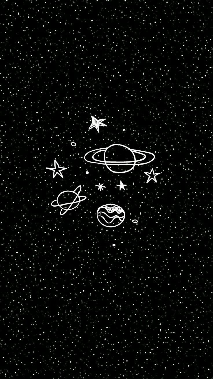 Black And White Space Wallpapers