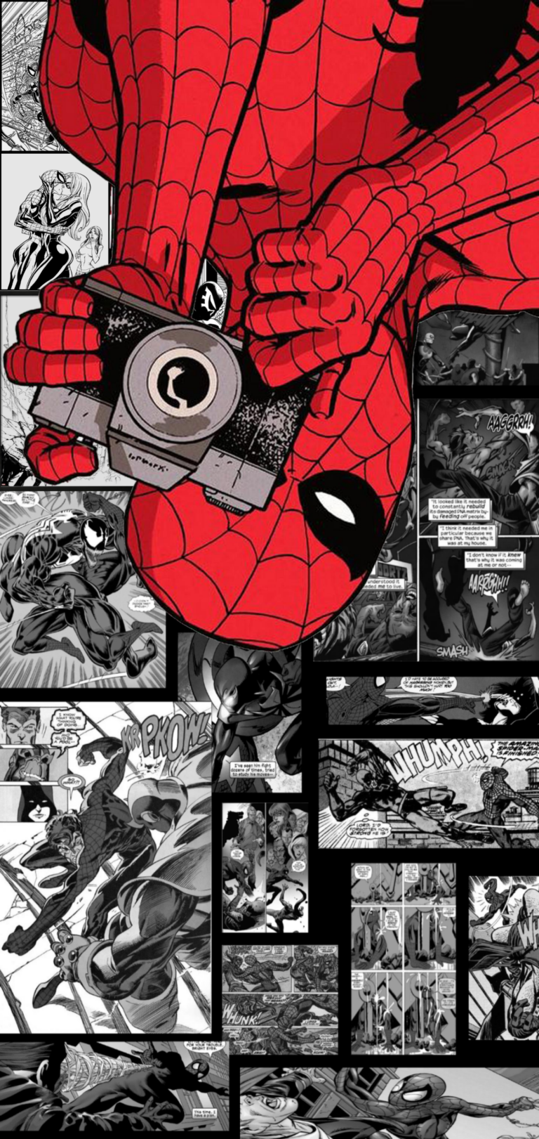 Black And White Spiderman Wallpapers