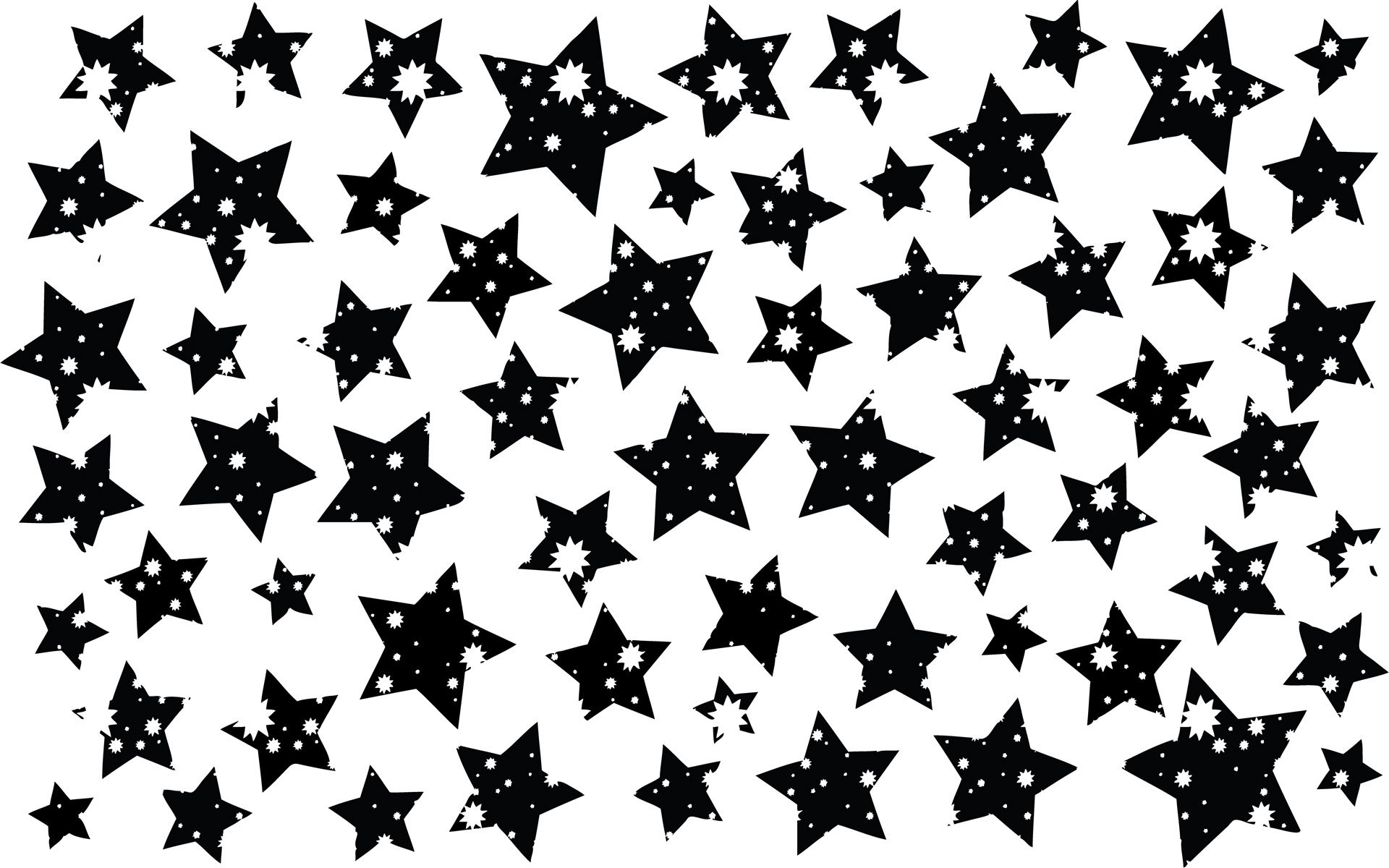 Black And White Stars Wallpapers