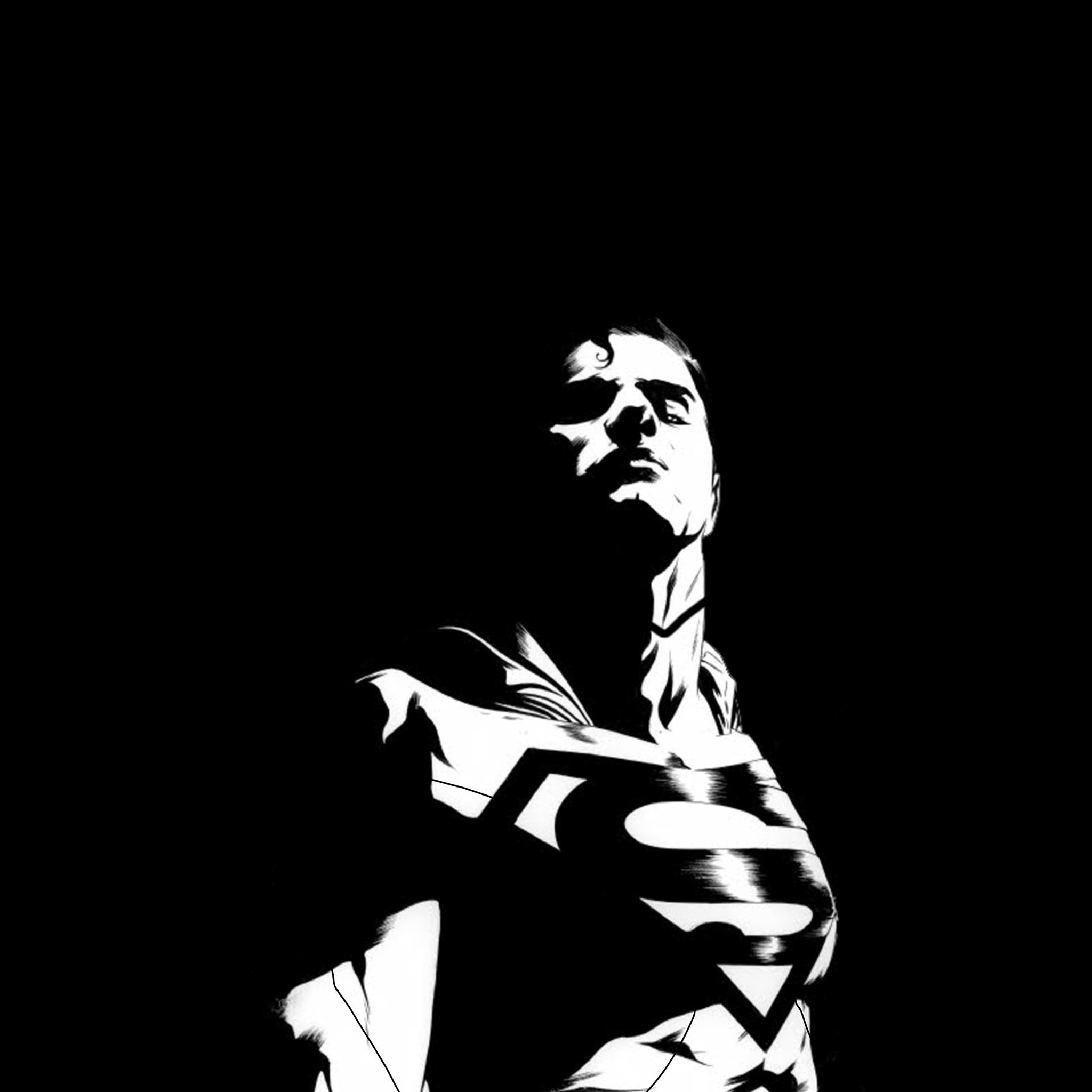 Black And White Superhero Wallpapers