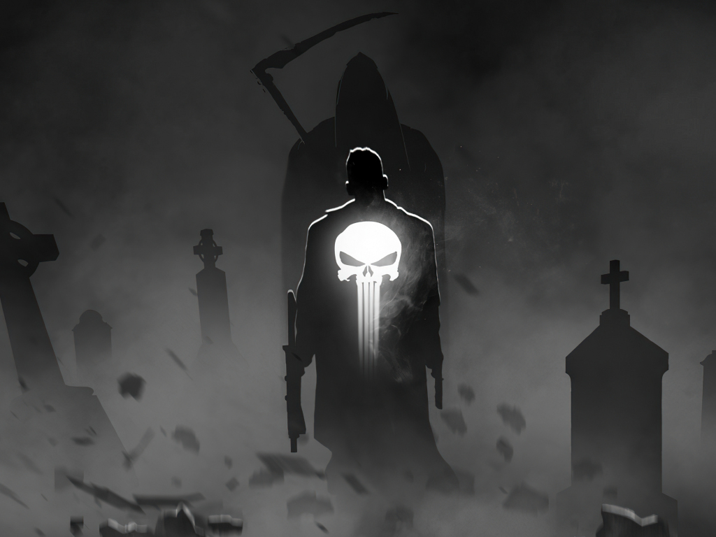 Black And White Superhero Wallpapers