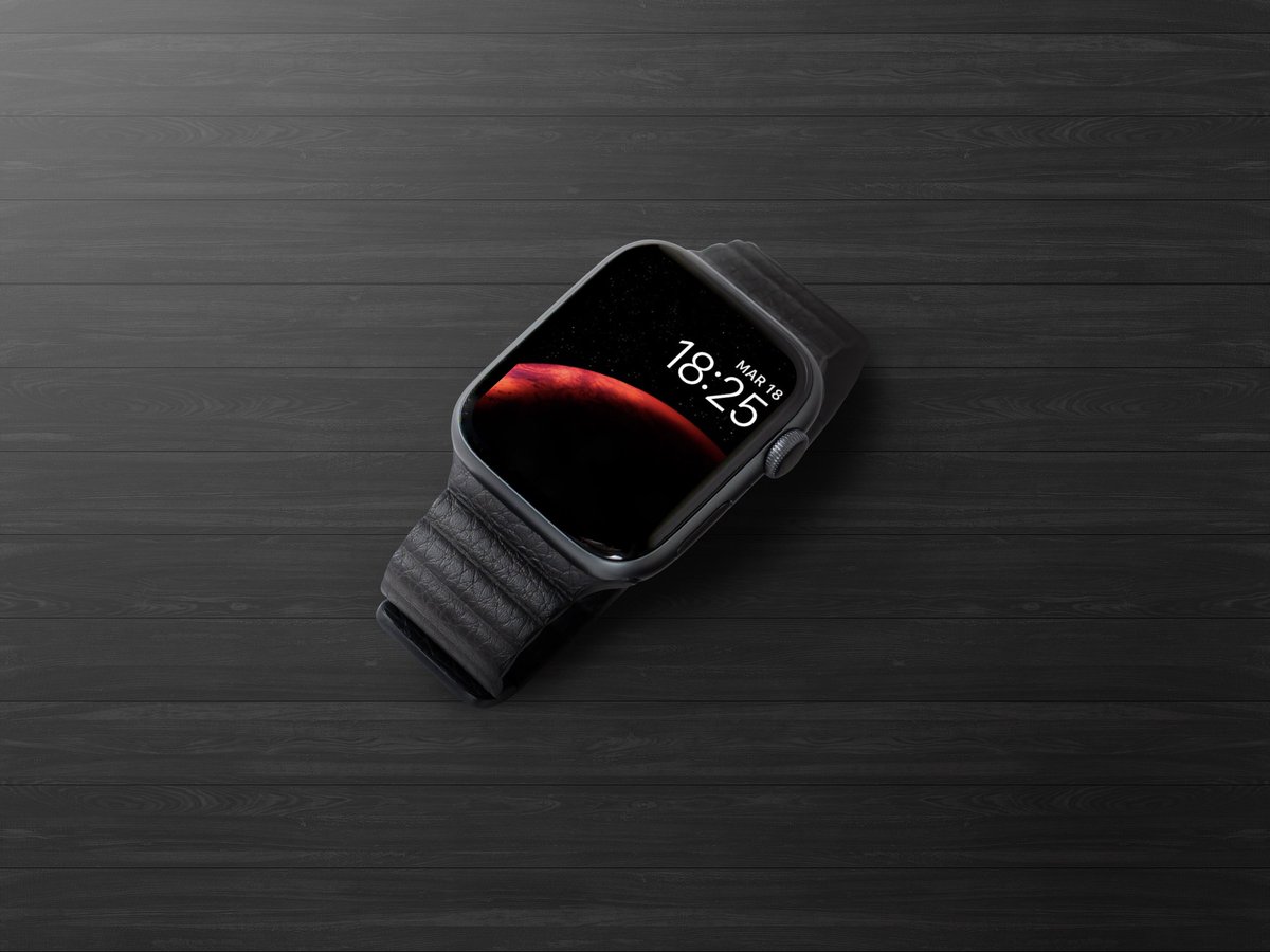 Black Apple Watch Wallpapers