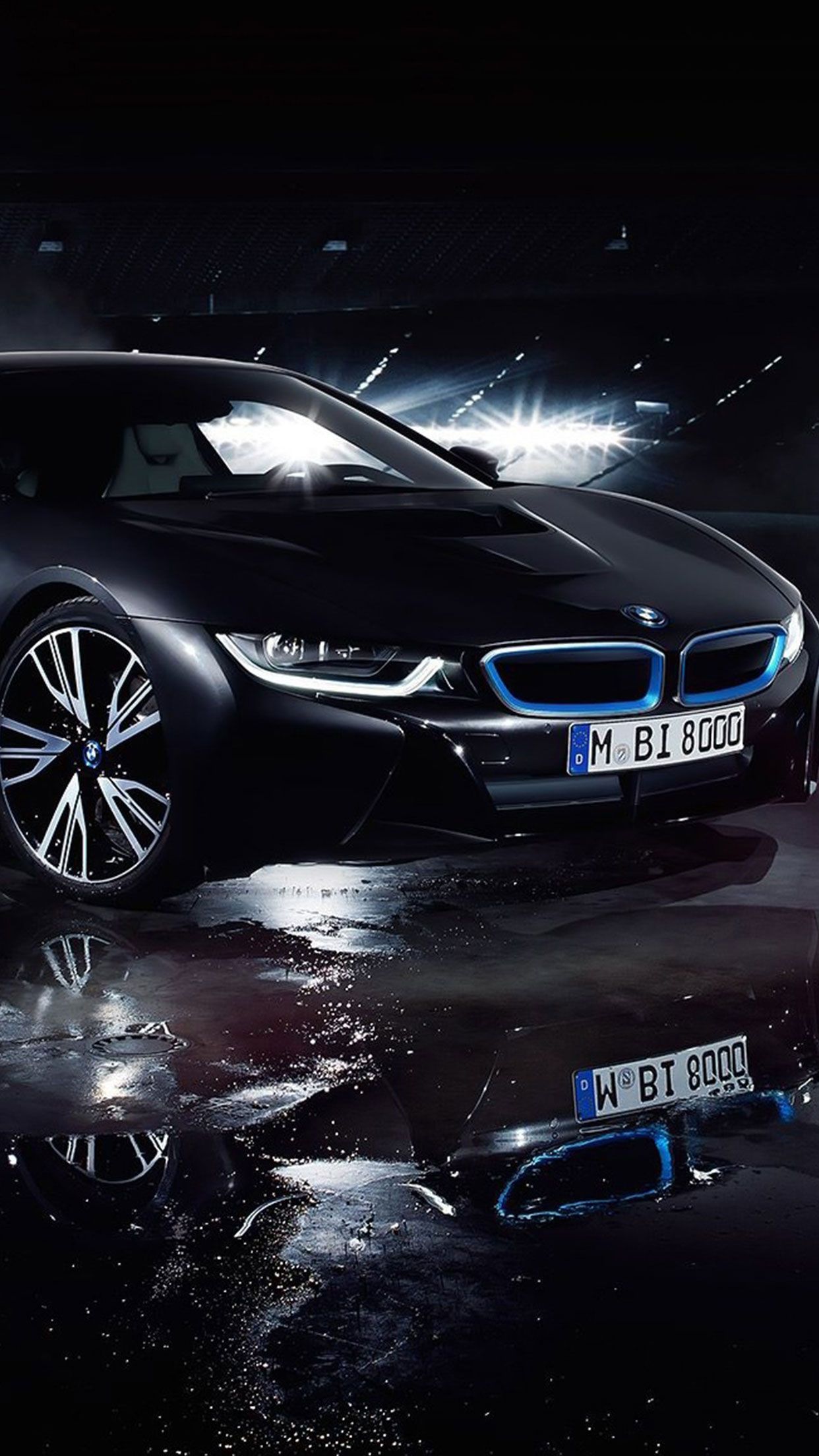 Black Bmw I8 Wallpapers