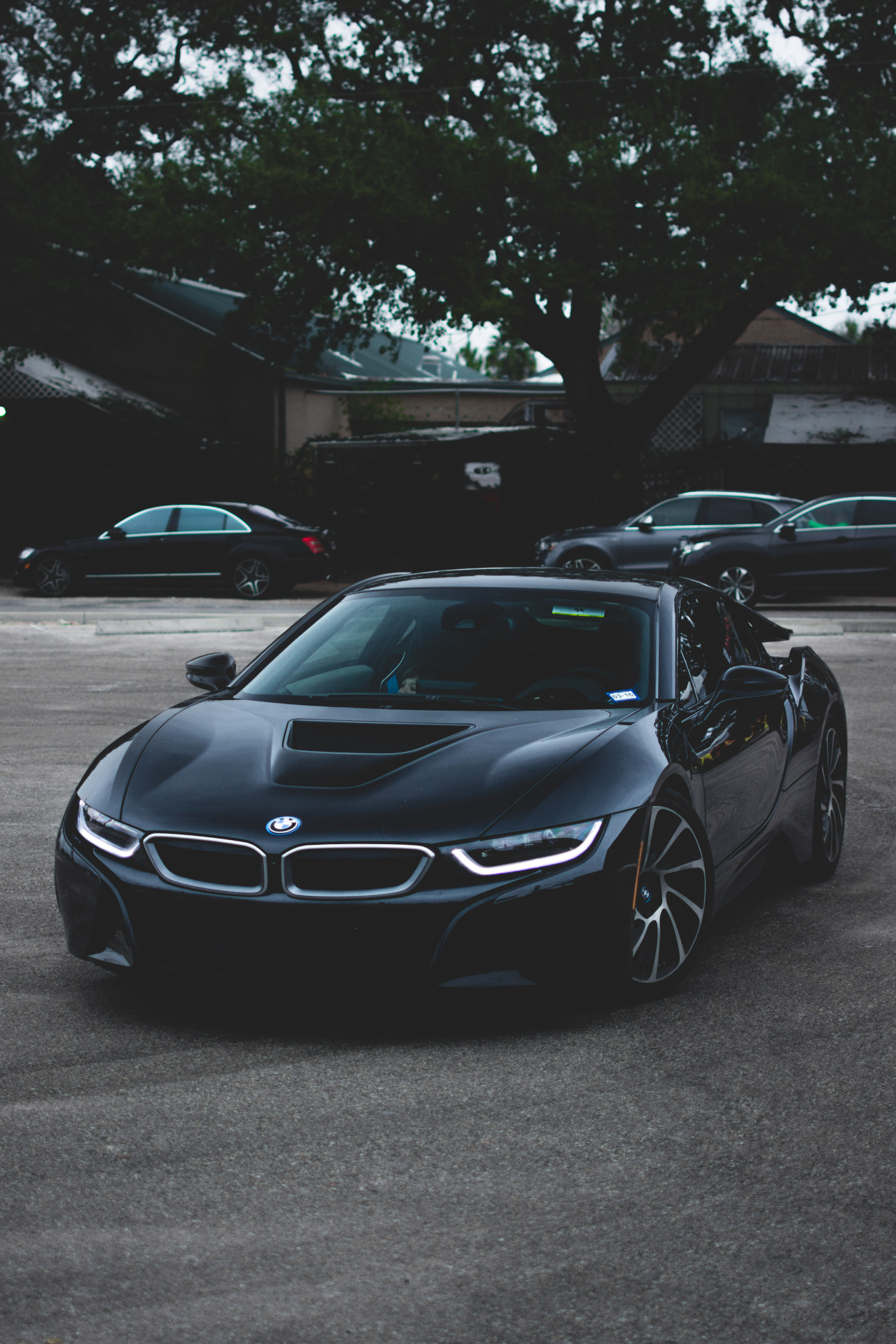 Black Bmw I8 Wallpapers