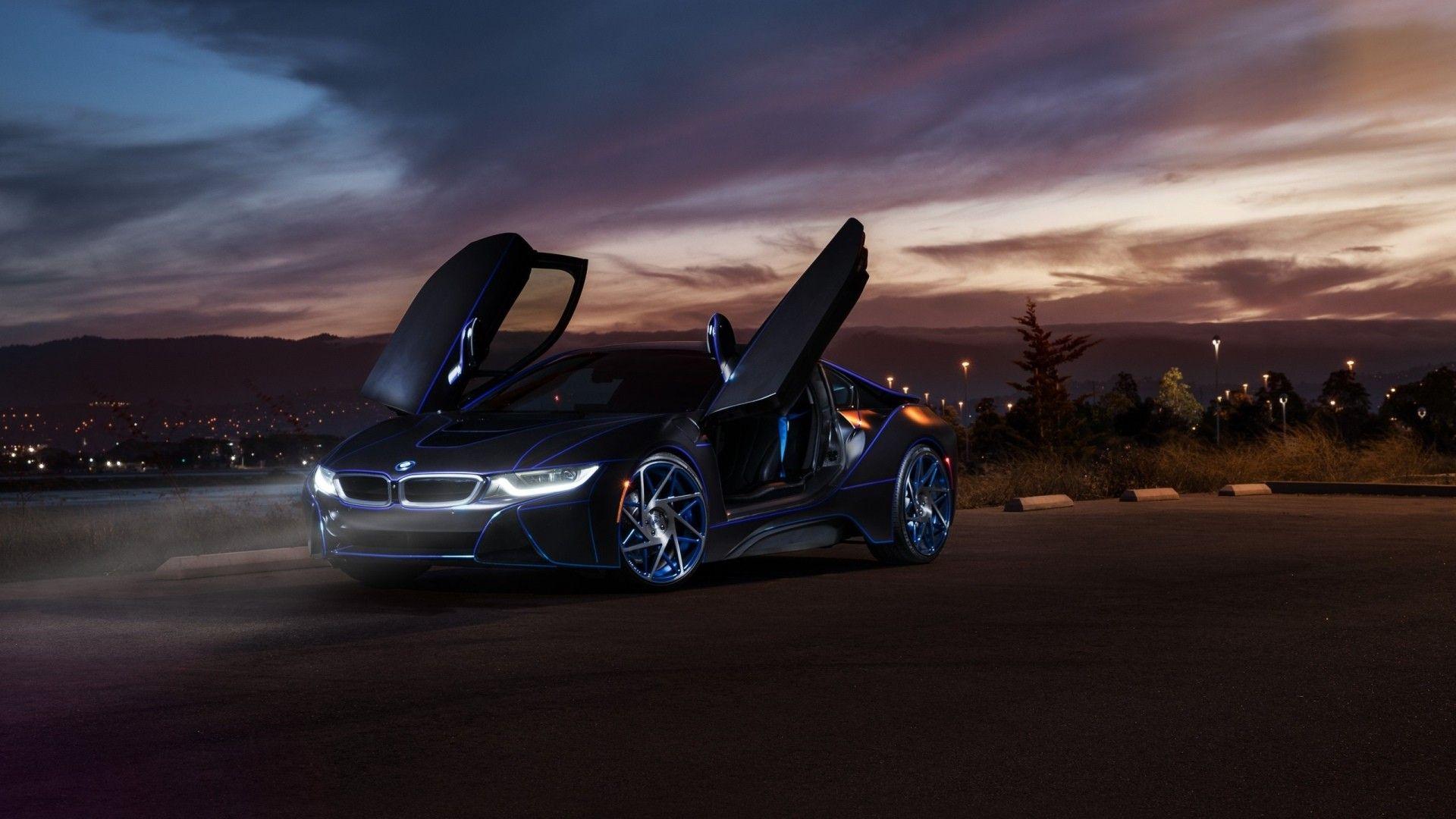 Black Bmw I8 Wallpapers