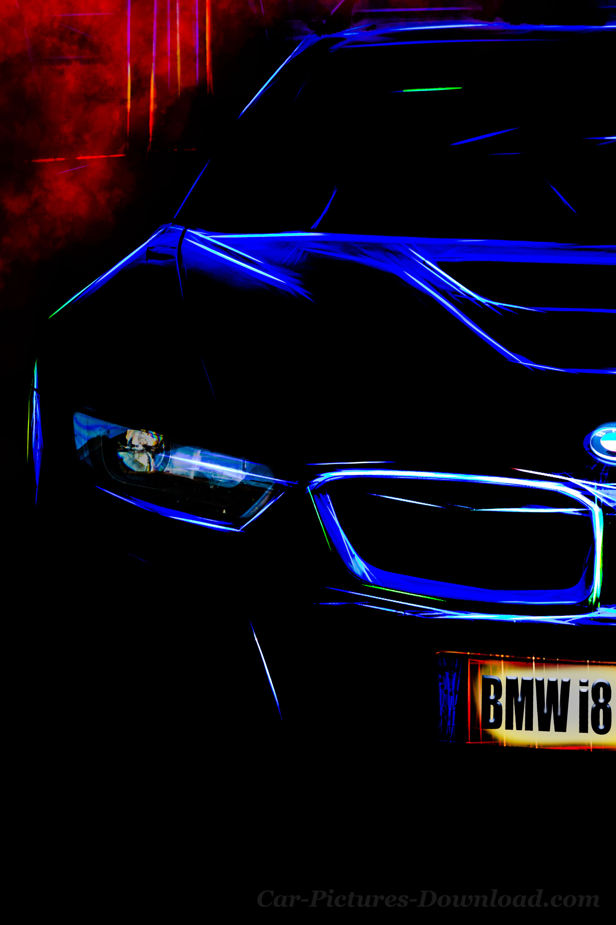 Black Bmw I8 Wallpapers