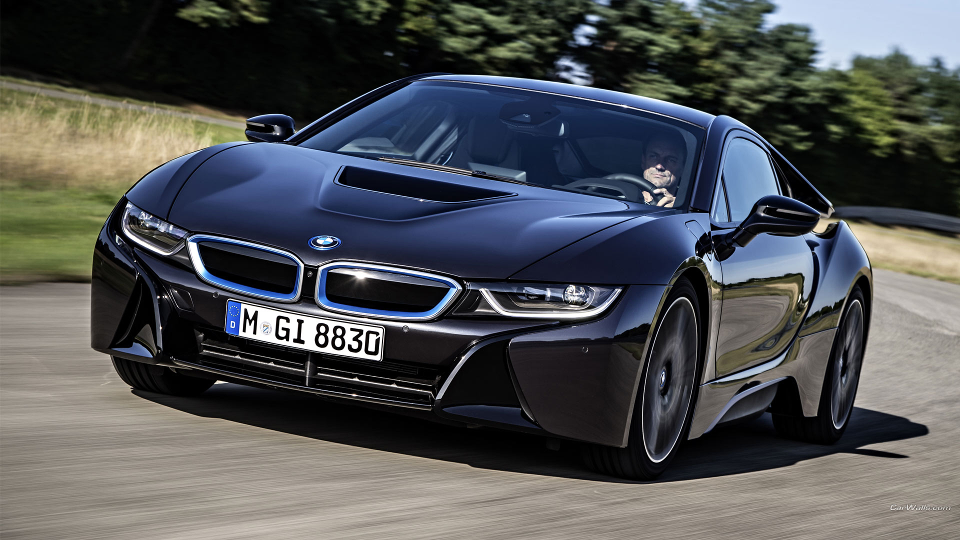 Black Bmw I8 Wallpapers