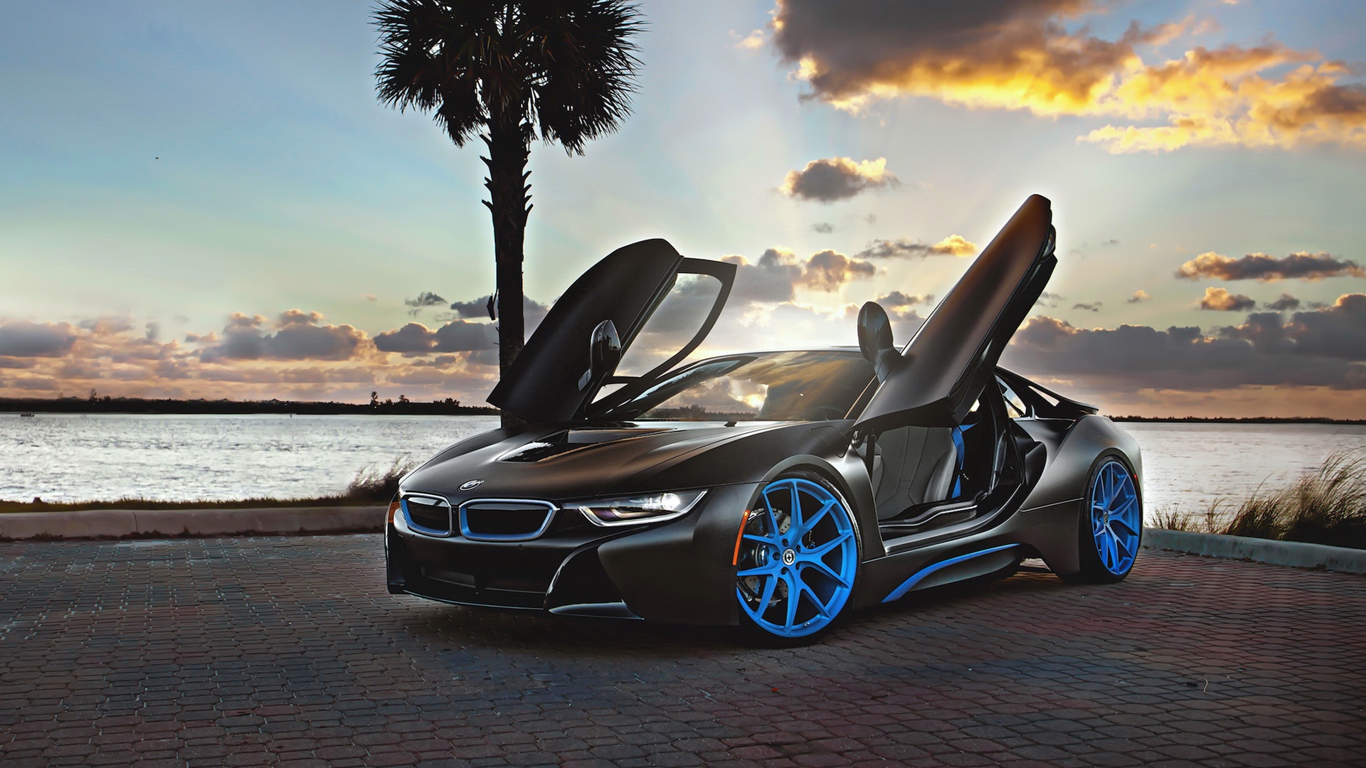 Black Bmw I8 Wallpapers