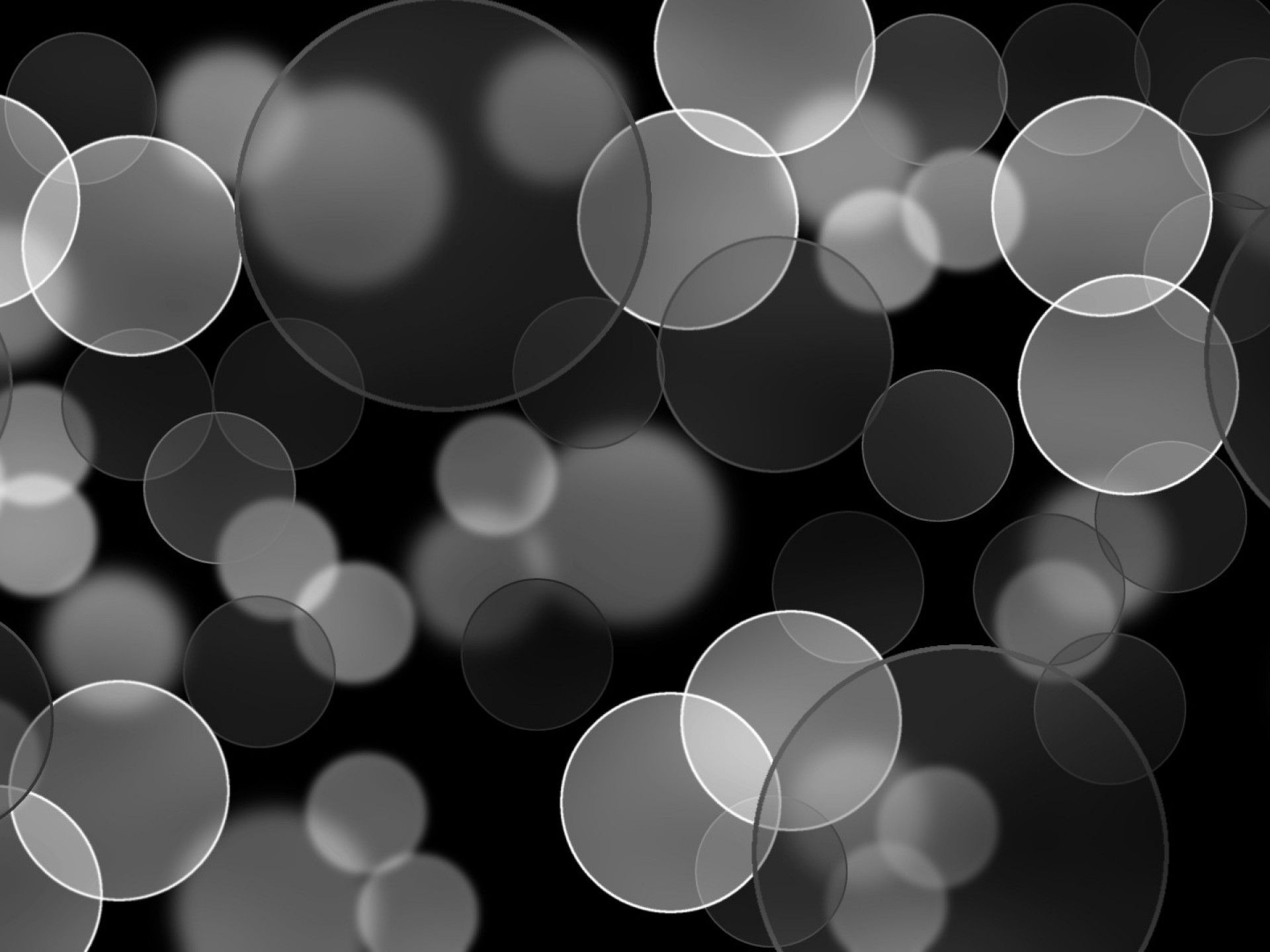 Black Bubbles Wallpapers