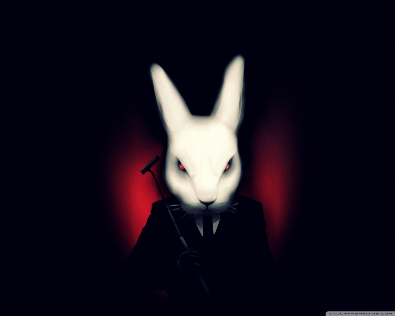 Black Bunnies Free Wallpapers