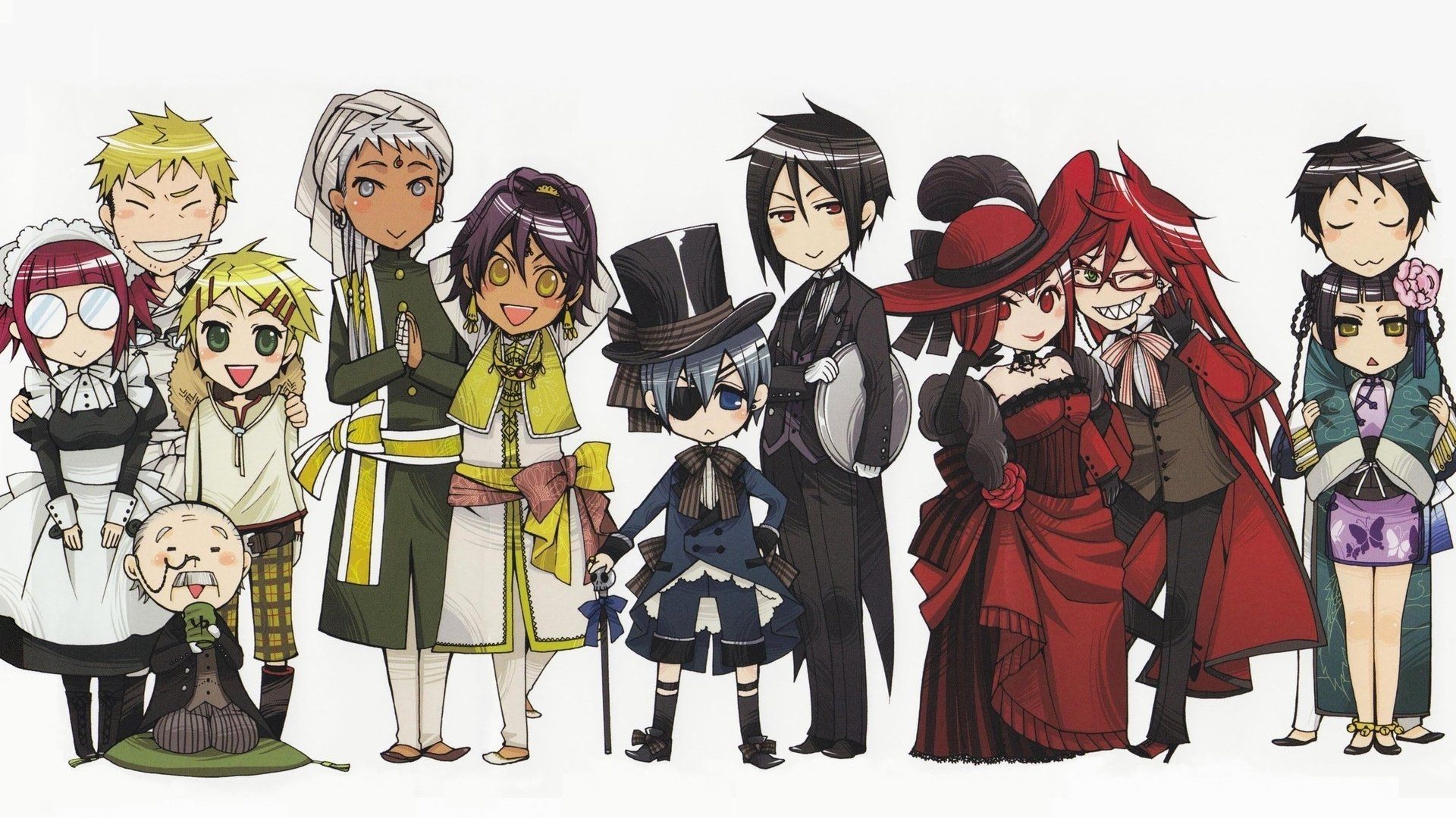 Black Butler Chibi Wallpapers