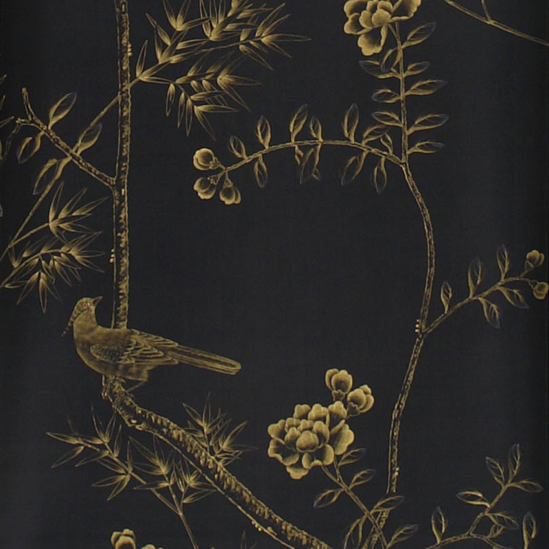 Black Chinoiserie Wallpapers