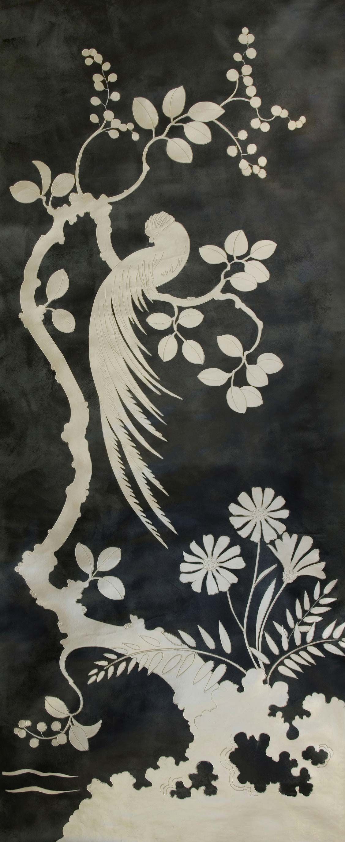 Black Chinoiserie Wallpapers